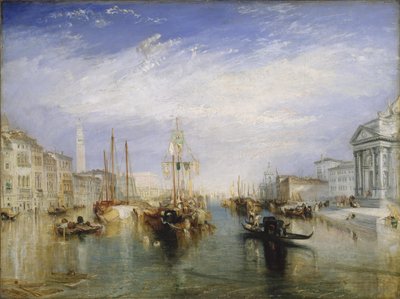 O Grande Canal - Veneza de Joseph Mallord William Turner